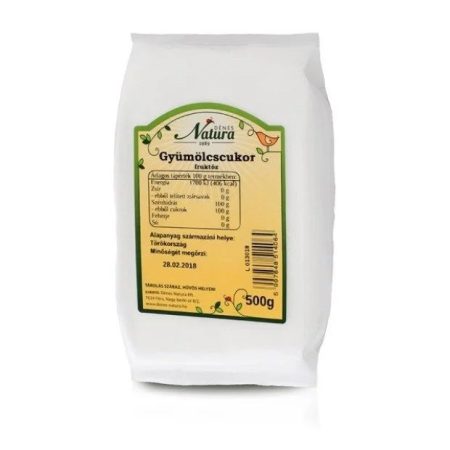 GYÜMÖLCSCUKOR NATURA 500G