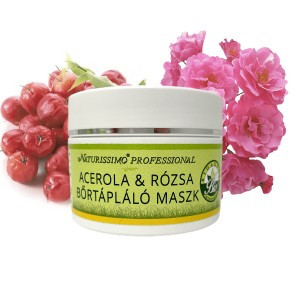 ACEROLA&RÓZSA BŐRTÁPL.MASZK 150ML NAP824