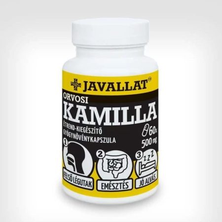 ORVOSI KAMILLA HERBA KAPSZ.60X JAVALLAT